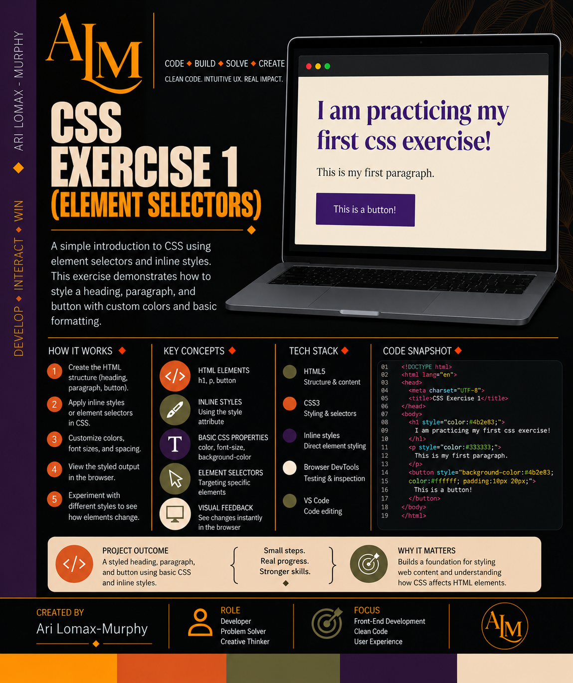 CSS Exercise 1 thumbnail