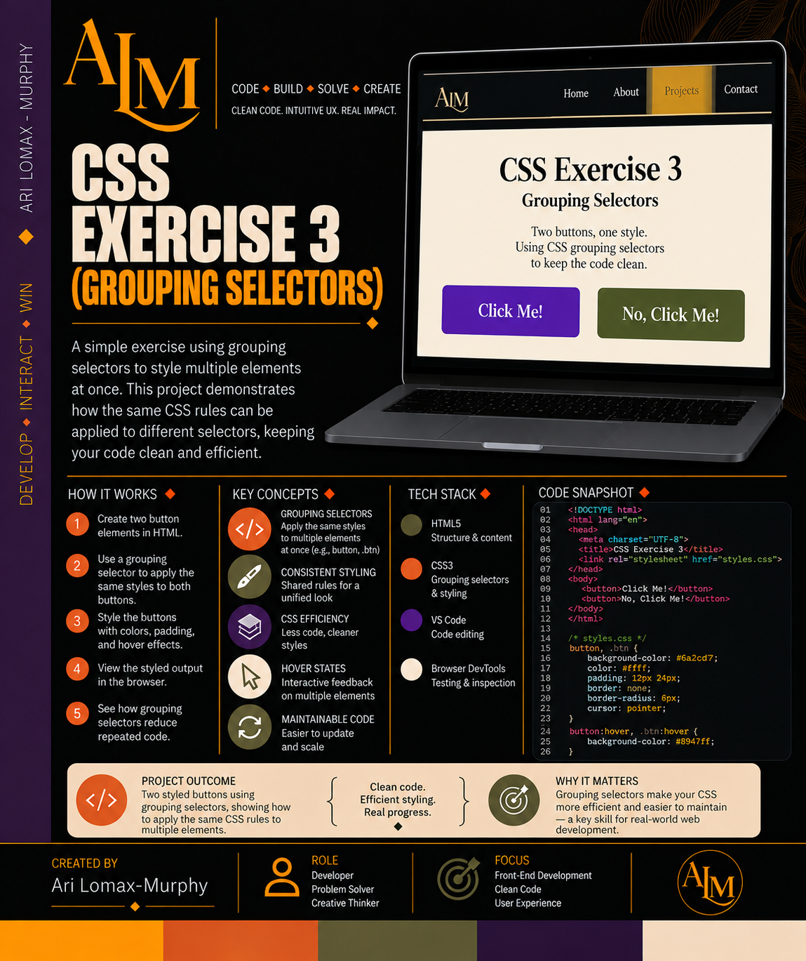 CSS Exercise 3 thumbnail