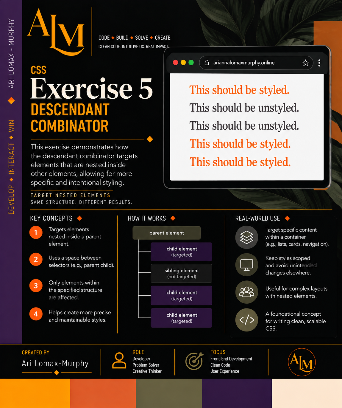CSS Exercise 5 thumbnail