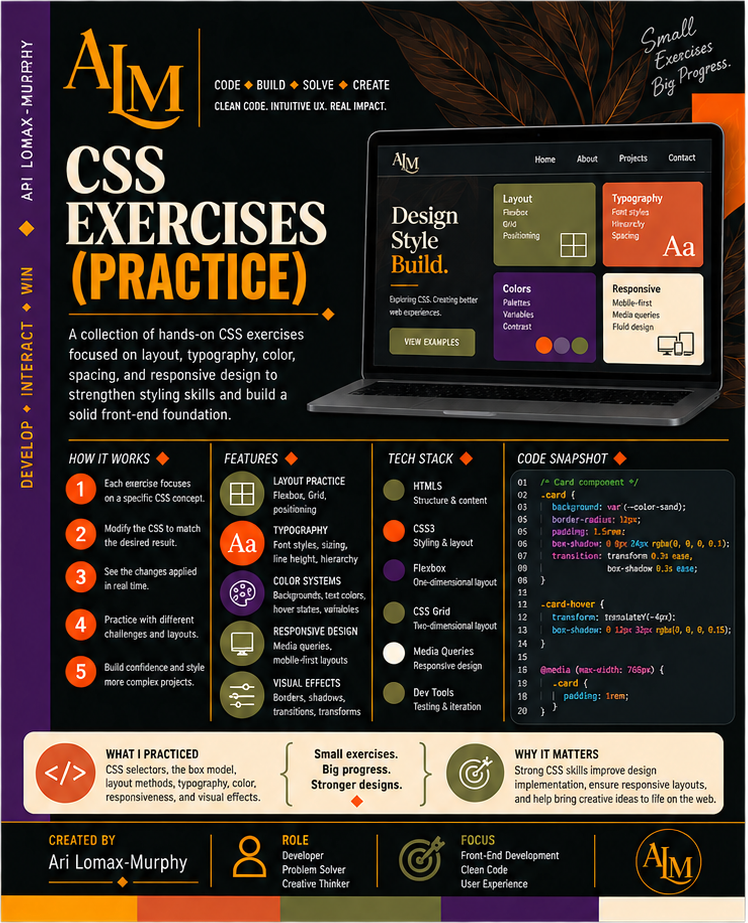 CSS Exercises thumbnail