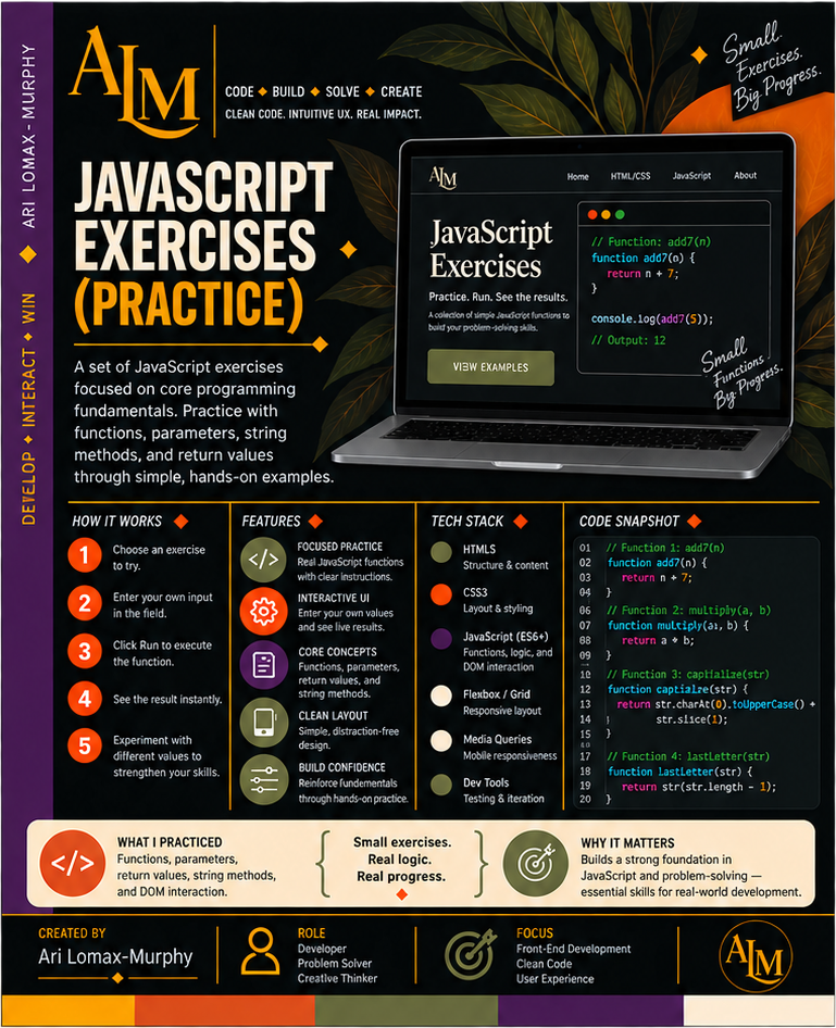 JavaScript Exercises thumbnail
